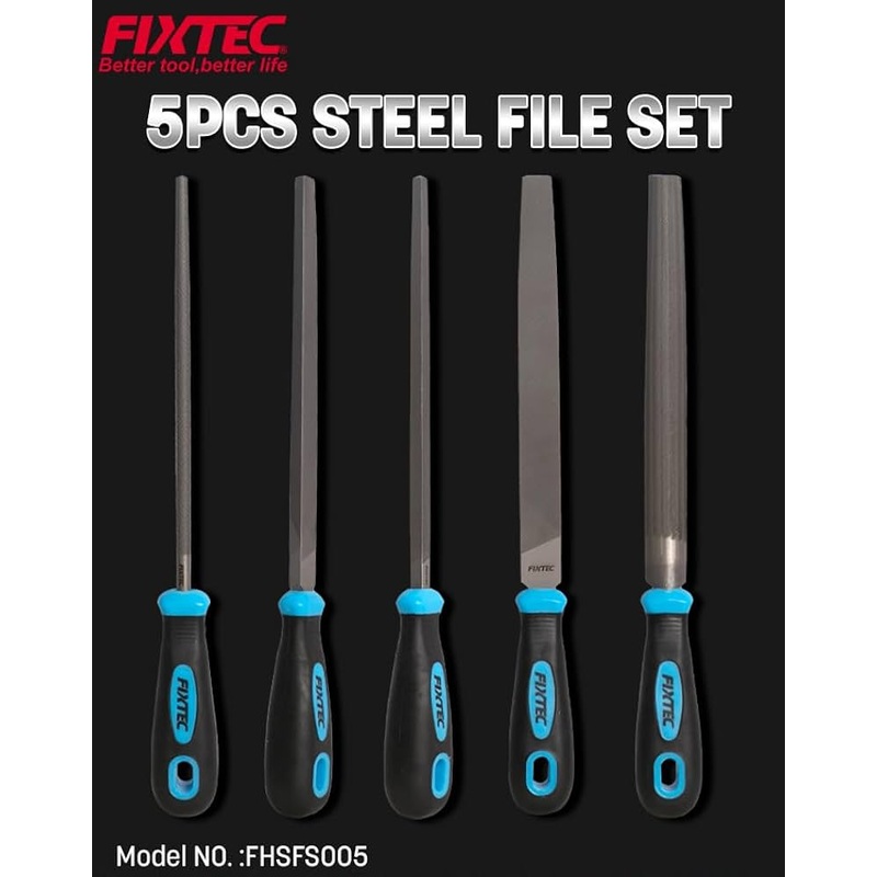 5pc Steel File Set 8"-FHSFS005