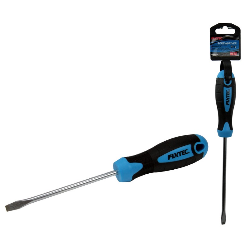 Cr-V Slotted Screwdriver with Magnetized Tip FHSS5100