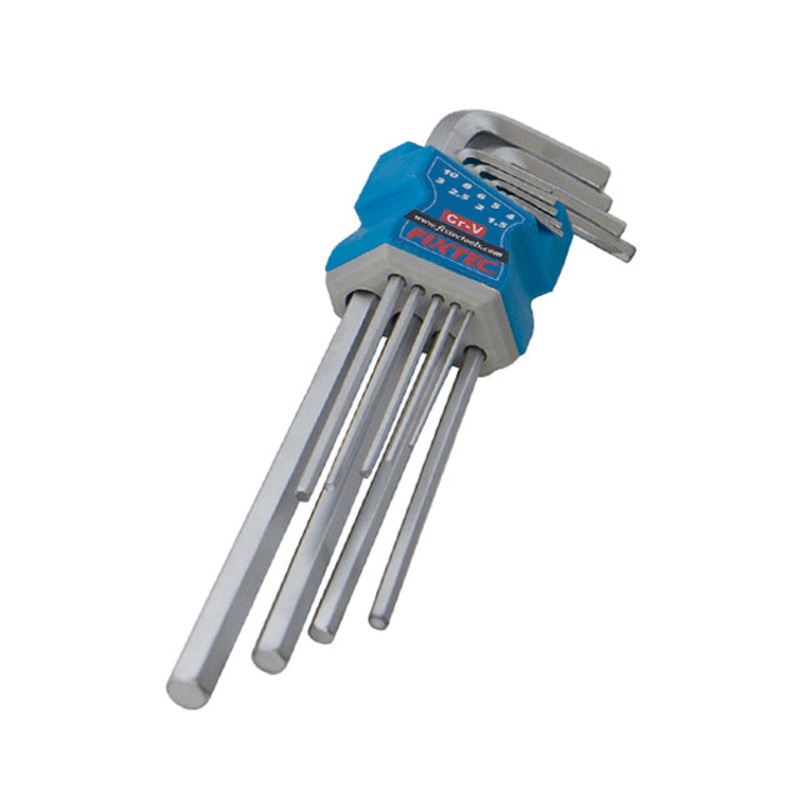 Hex Key Extra Long Arm 9 Pc (FHHK0009)