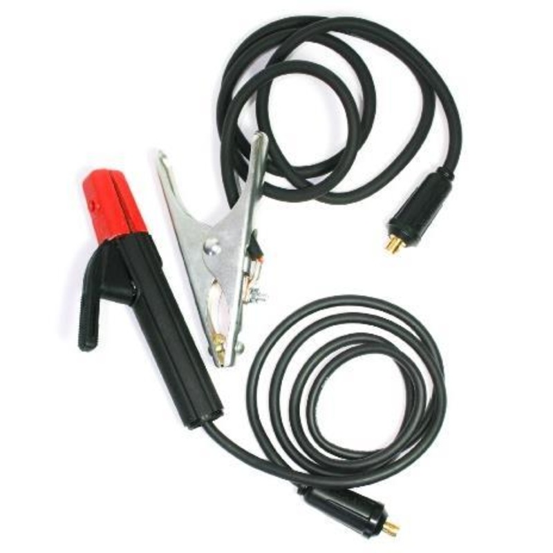 STANLEY WELDING EARTH CLAMP + ELECTRODE HOLDER 1.5MTRS X 16MM