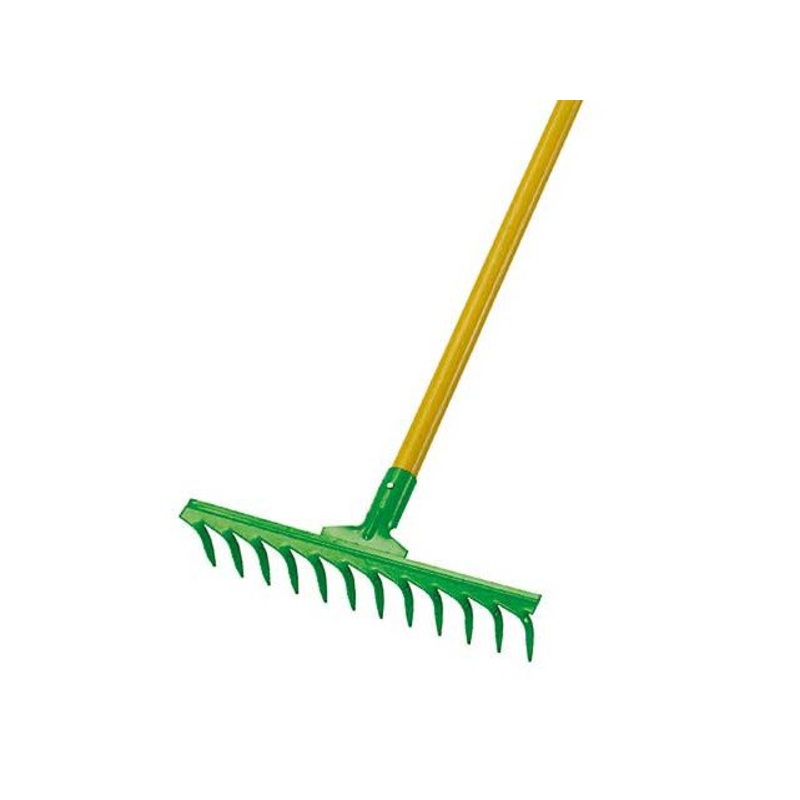 TRAPP STEEL GARDEN RAKE WITH HANDLE 12 TEETHFJ1112