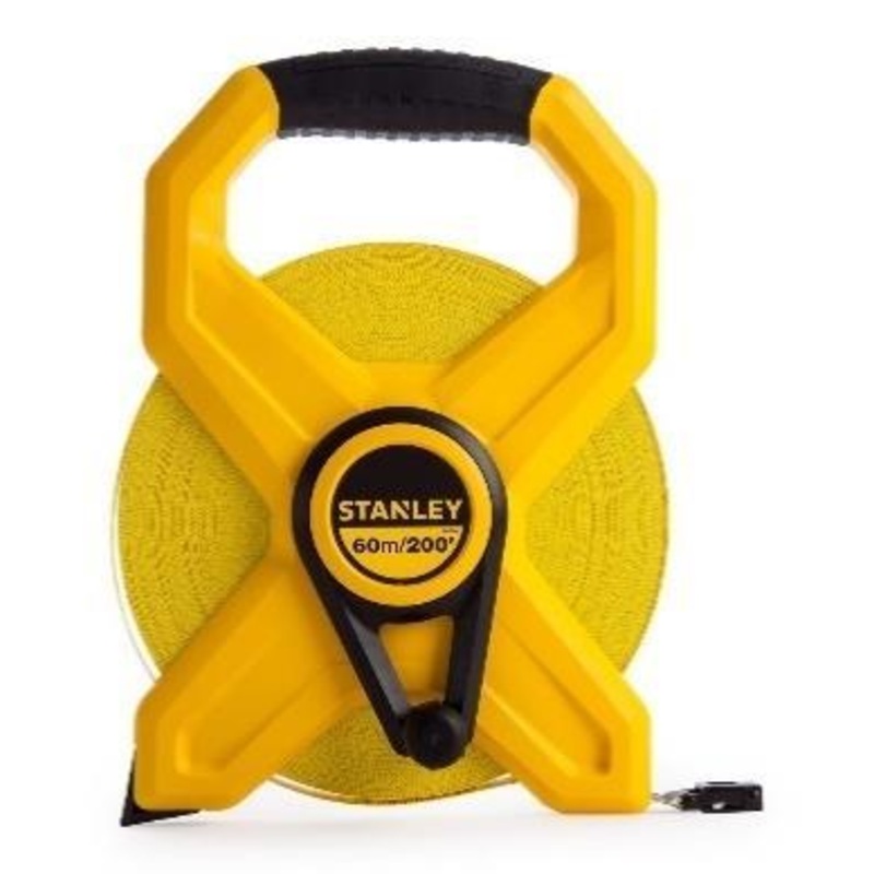STANLEY FIBREGLASS 60M/200' LONG TAPE
