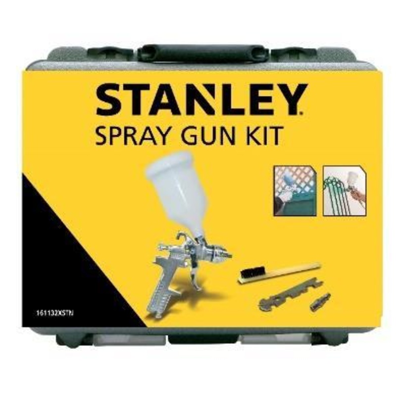 STANLEY KIT SPRAY GUN GRAVITY