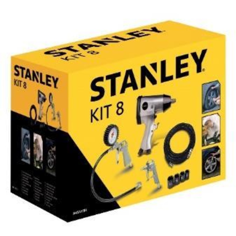 STANLEY KIT TYRE CHANGING 8PC