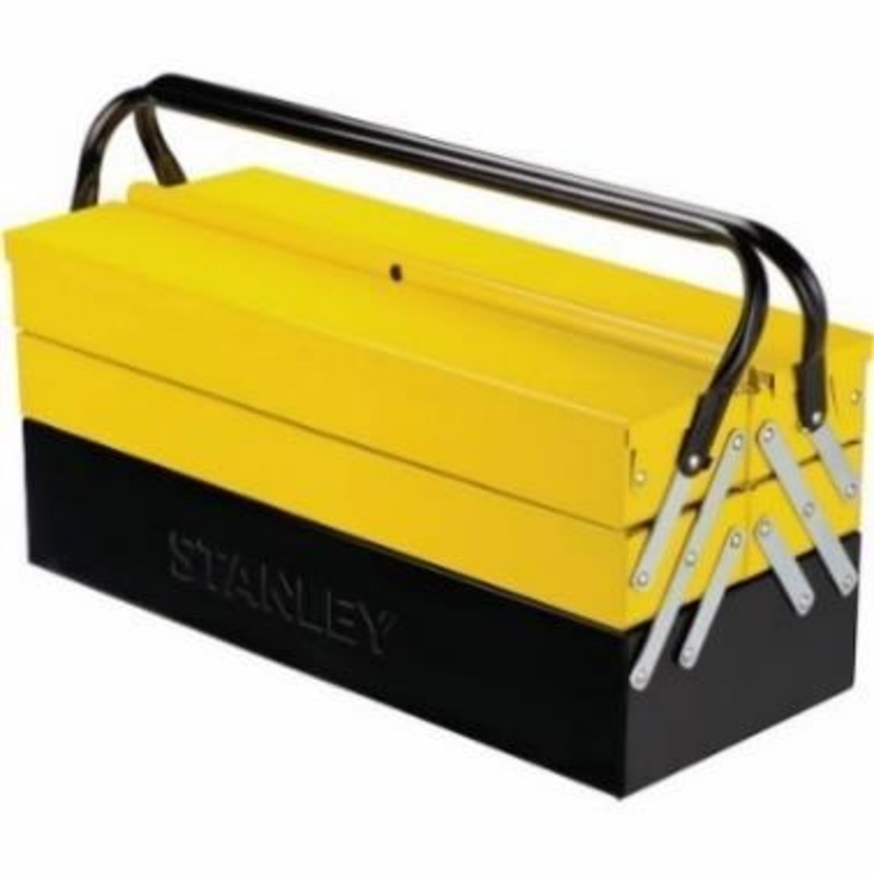 STANLEY TOOLBOX METAL 5 TRAY 18"