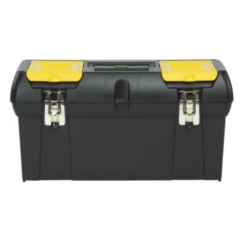STANLEY TOOLBOX PLASTIC WITH TRAY 24"