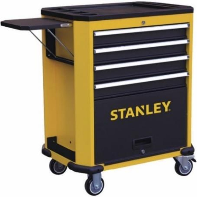 STANLEY TOOLBOX ROLLING CABINET 4 DRAWERS HEAVY DUTY