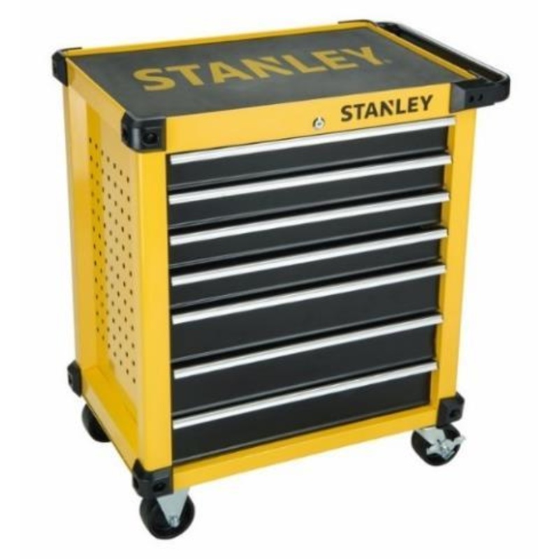 STANLEY TOOLBOX ROLLING CABINET 7 DRAWERS