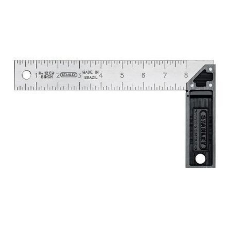 STANLEY TRY SQUARE 06" ZINC HANDLE