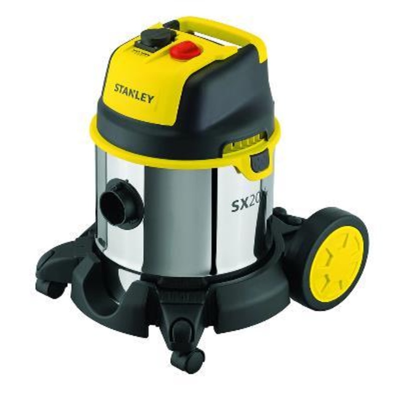 STANLEY VACUUM CLEANER STAINLESS-STEEL 20LTRS 1400W