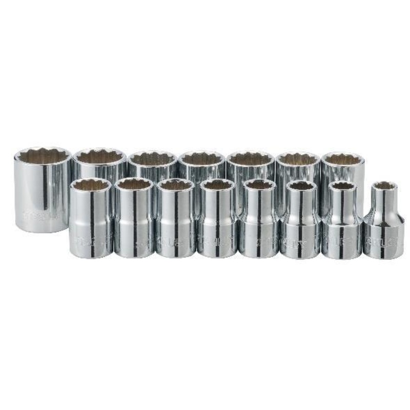 STANLEY 1/2" DR. SOCKET 12PT 12MM