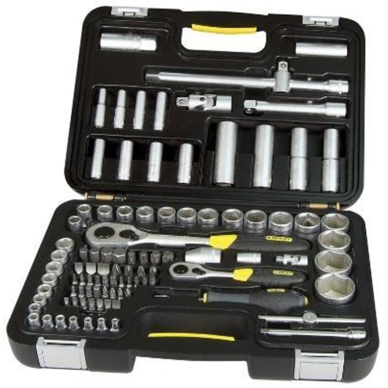 STANLEY 1/4" & 1/2" DR. SOCKET SET 96-PCS