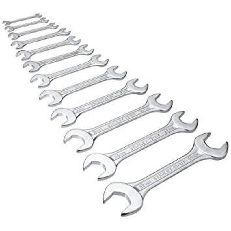 STANLEY OPEN-END SPANNER SET 12-PCS 6-32MM