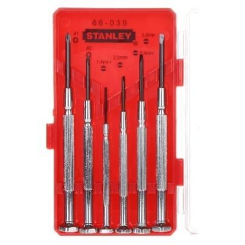 STANLEY PRECISSION/WATCHMAKERS 6-PCS METAL