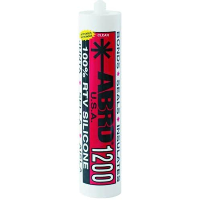 Abro Silicon sealant 310ml- White