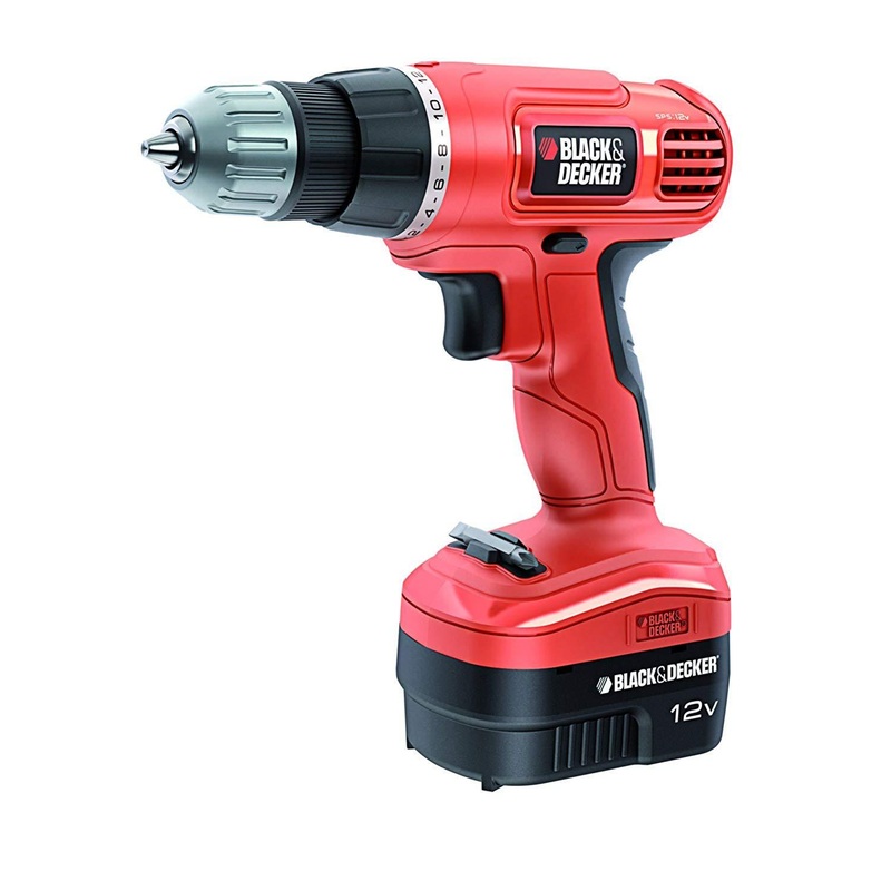 Black and Decker 10MM 12V B&D Cordless Drill Driver