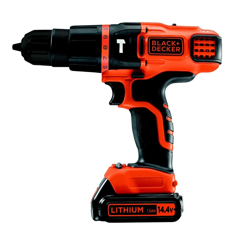 Black and Decker EGBL148K-GB 14.4V Lithium-ion 2 Gear Cordless Hammer Drill
