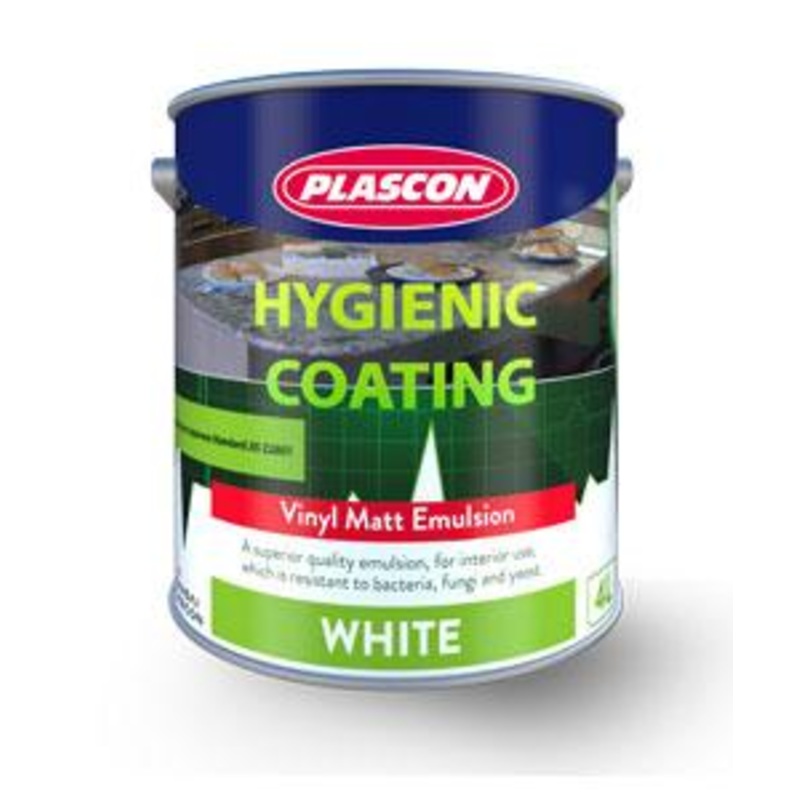 Plascon hygienic coating matt emulsion 4lt