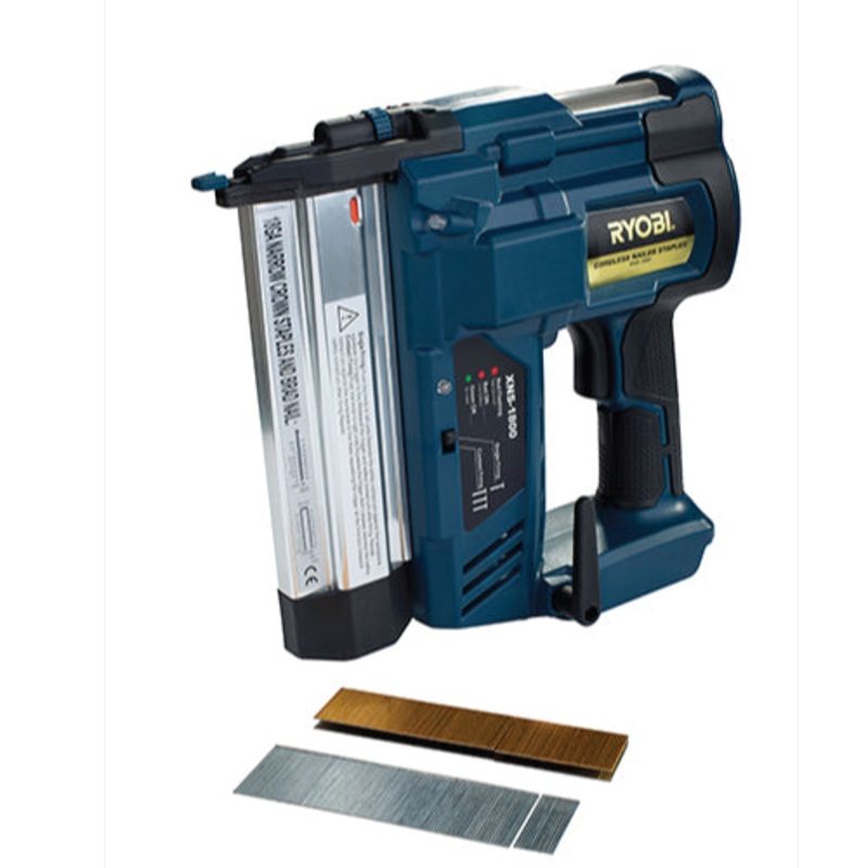 Ryobi Li-ion Nailer Stapler - 18V 50mm Brad nail XNS-1800