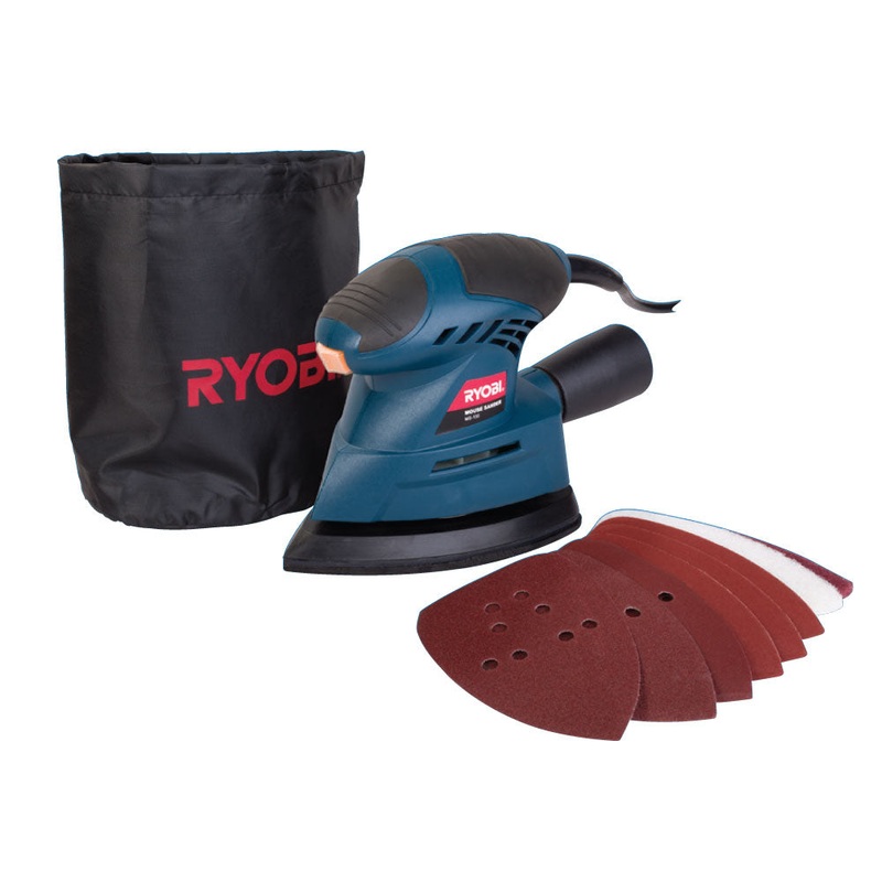 Ryobi mouse sander 130w 11pc Accessories MS-130