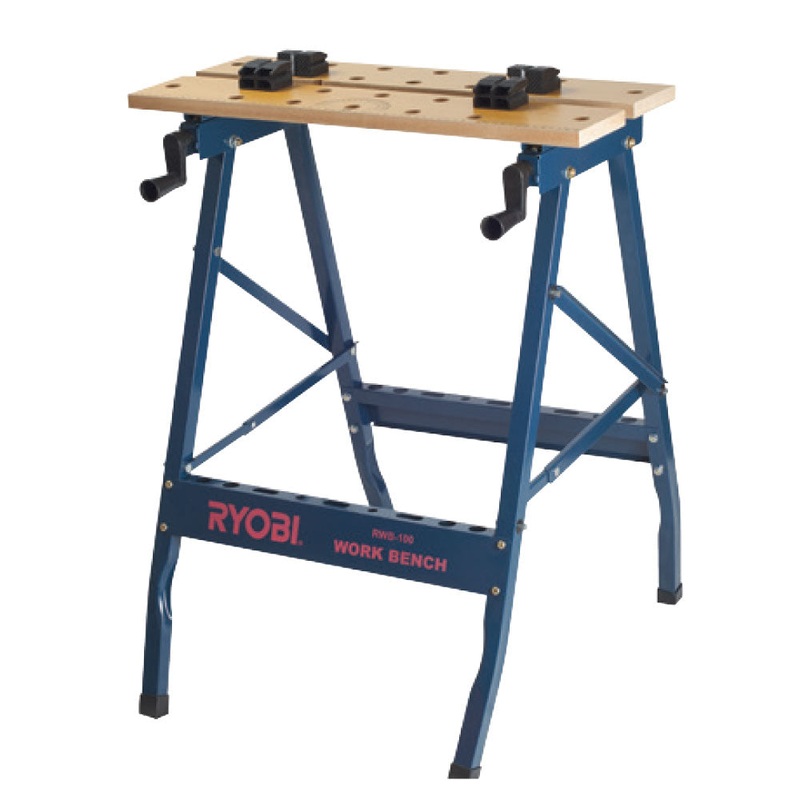 Ryobi work bench fold down 60.5-76cm RBW-100