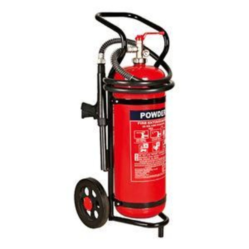 Wheeled extinguisher-CO Trolley