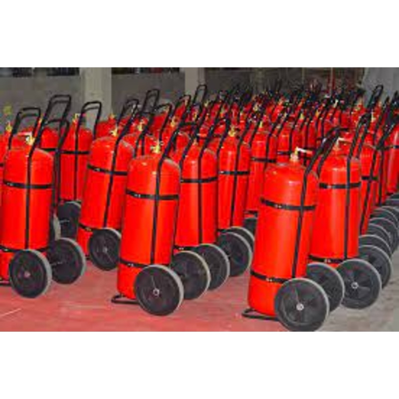 Generic Wheeled extinguishers foam Trolley 45ltr trolley
