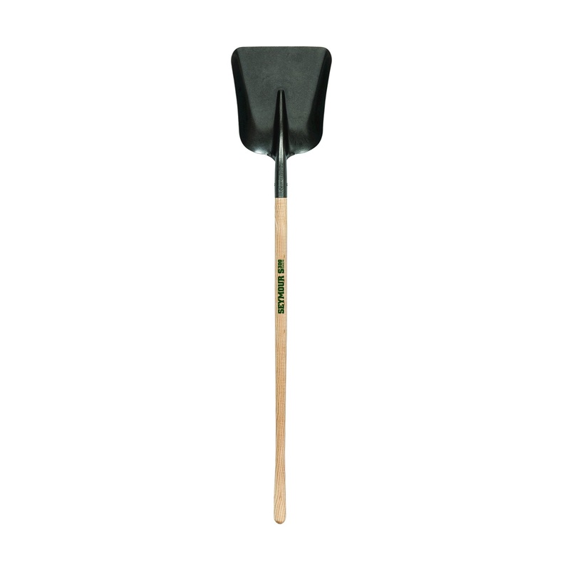 Shovel Wooden Handle Heavy Square Head