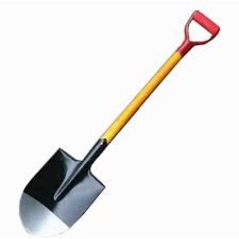 Shovel Wooden Handle Round Head STD