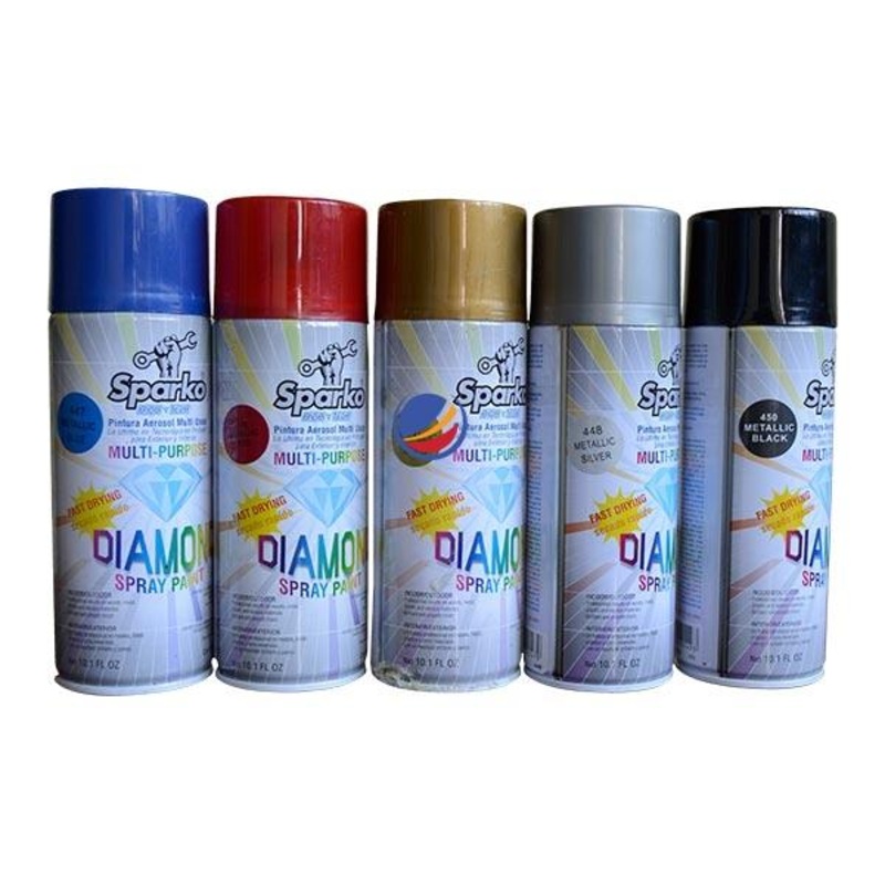 SPARKO DIAMOND SPRAY PAINT (LIME)