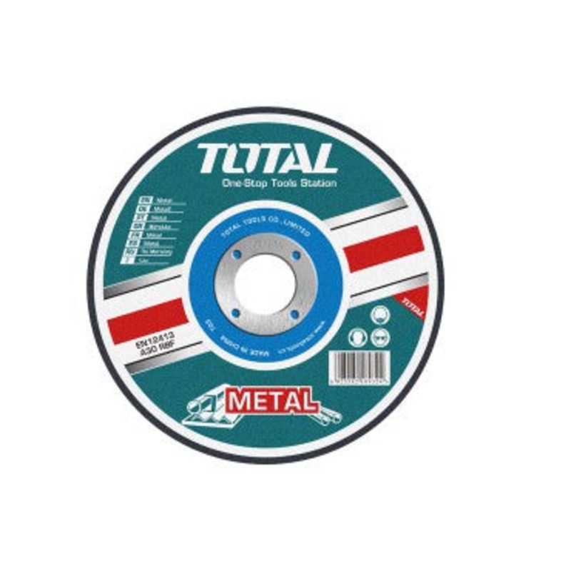 TOTAL INOX - METAL CUTTING DICS 180 X 1.6mm (TAC2211