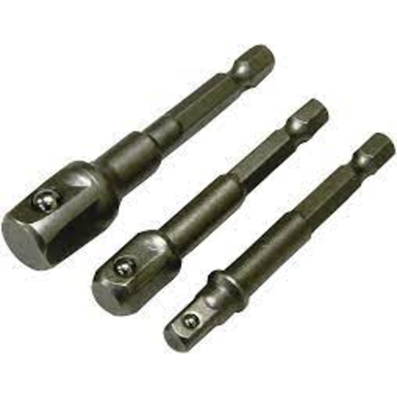 Rolson SOCKET ADAPTOR 3-PCS SET