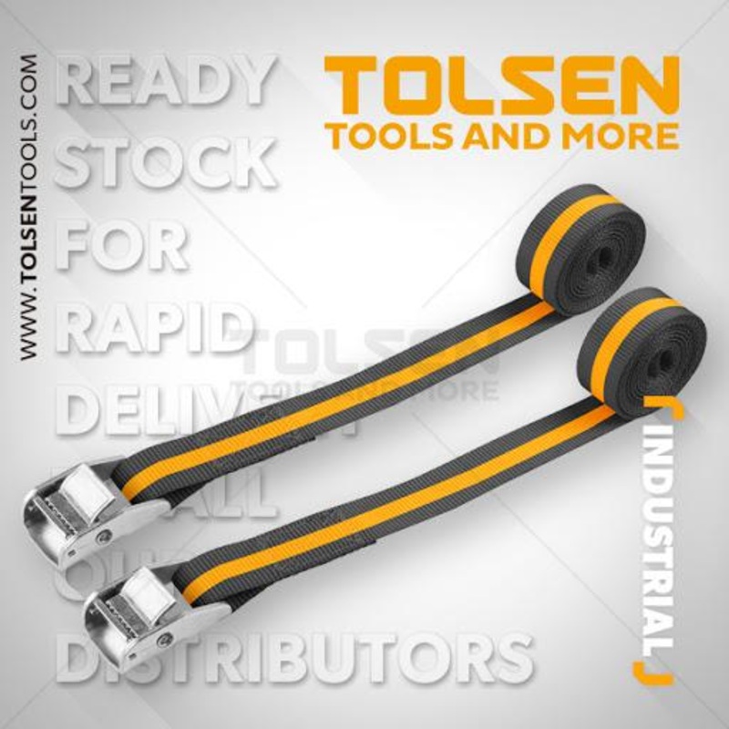Tolsen 2pc Ratchet Tie down set -62252