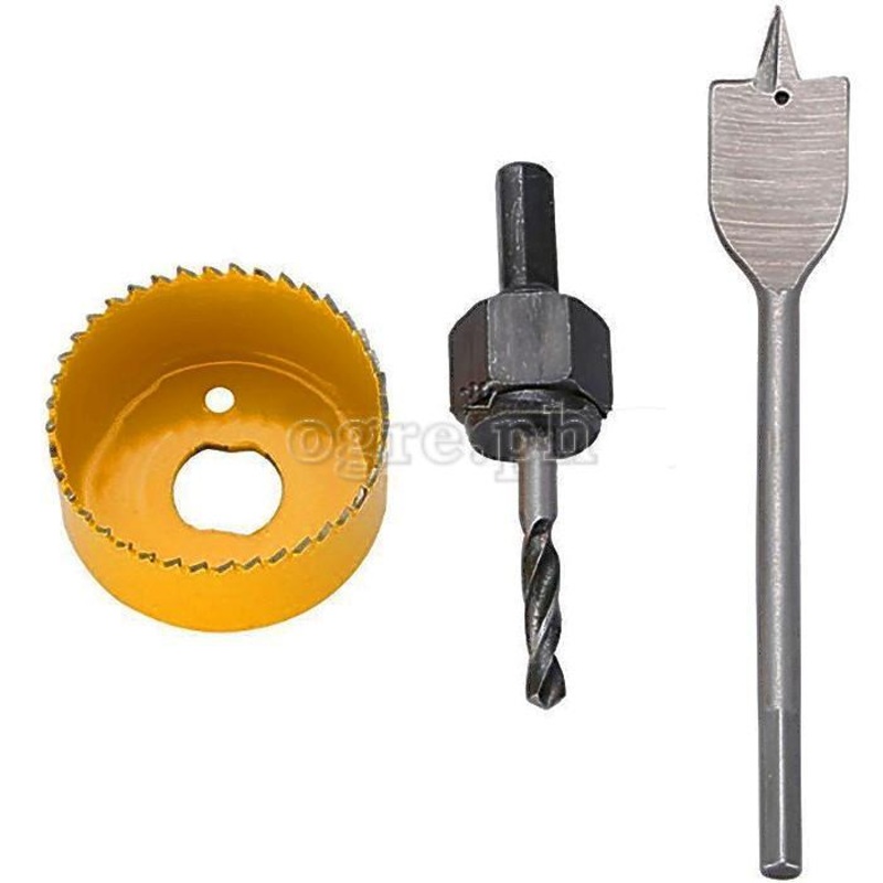 Tolsen 3pc Lock installation Hole saw set-75868
