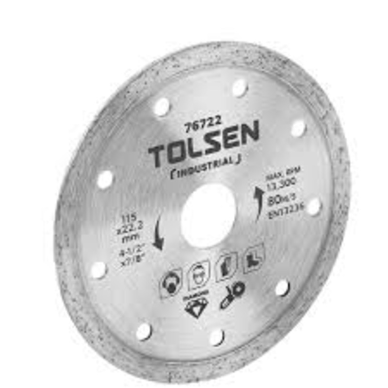 Tolsen Diamond Cutting Blade Continous -76722