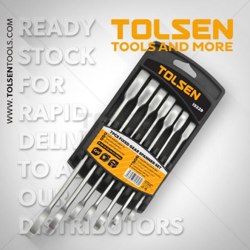 Tolsen &pc Fixed combination ratchet set-15229