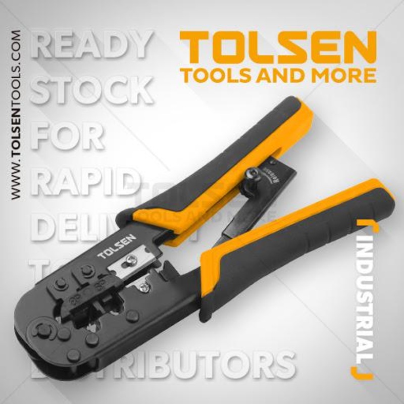 Tolsen Ratchet Modular Crimping Tool-38054