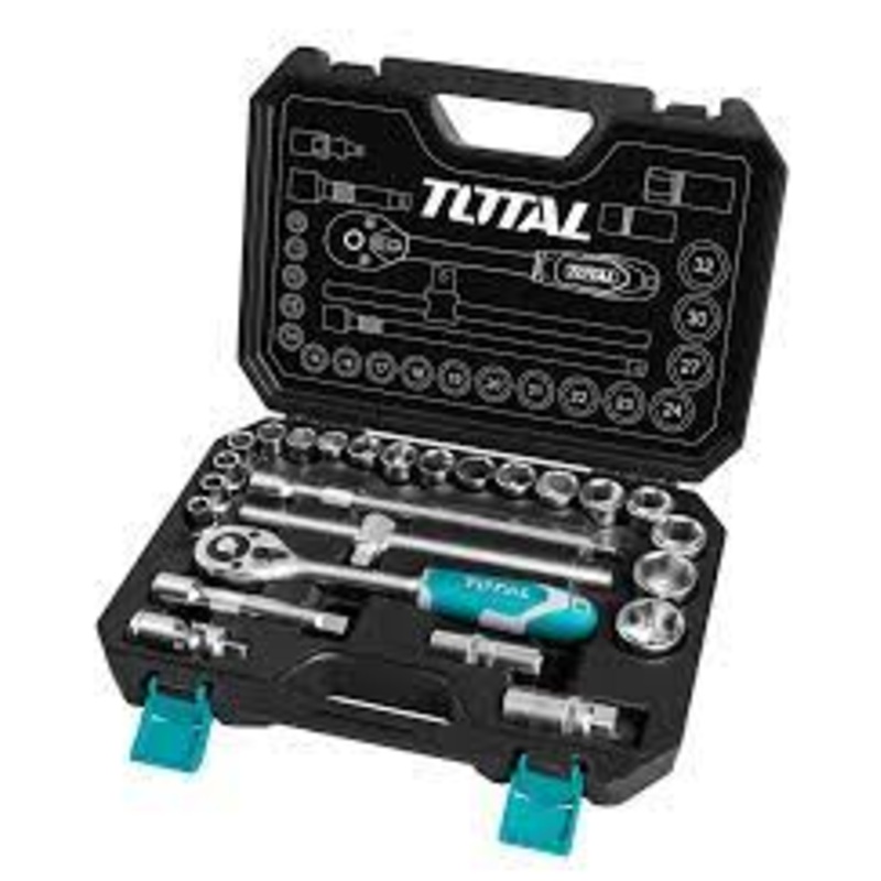 Total 25Pcs 1-2 socket set THT121251