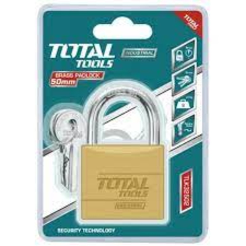 TotalHeavy duty brass padlockTLK32502