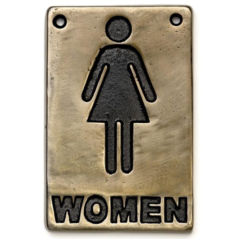 Union Brass female sign-rectangula S-FS-150-75-PL