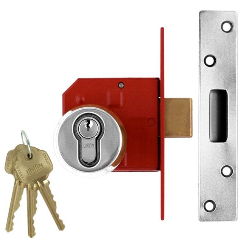 Union Euro cylinder-satin steel ES-E-SSE1