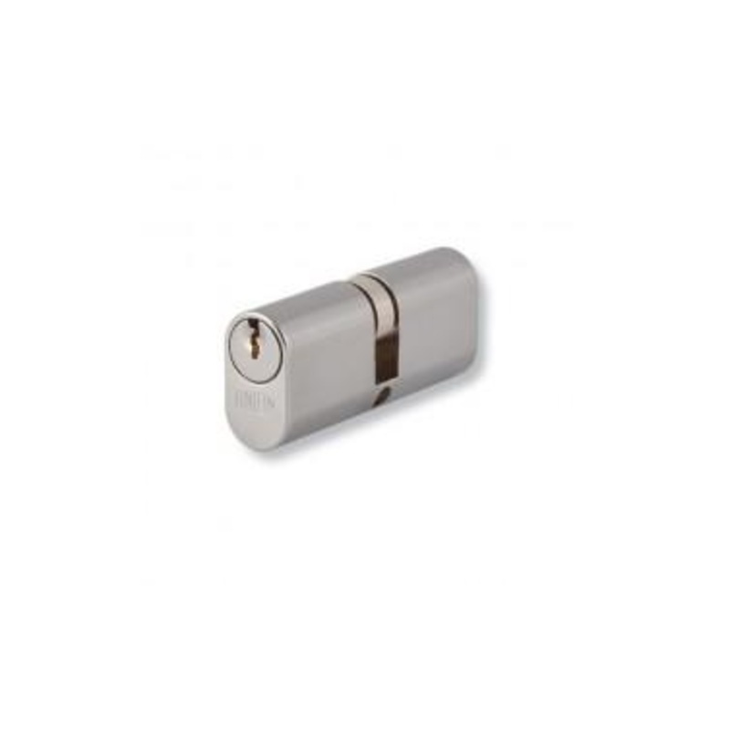 Union oval cylinder satin steel ES-O-SSO-1
