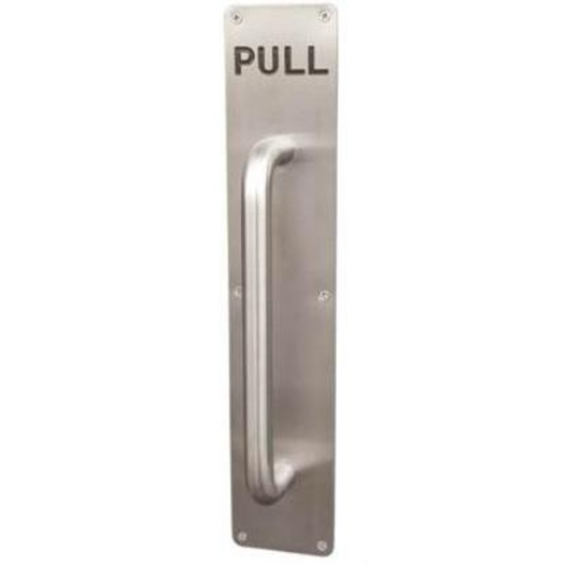 Union stainless steel satin 225mm on 300mm plate PHP-300-225-19SS