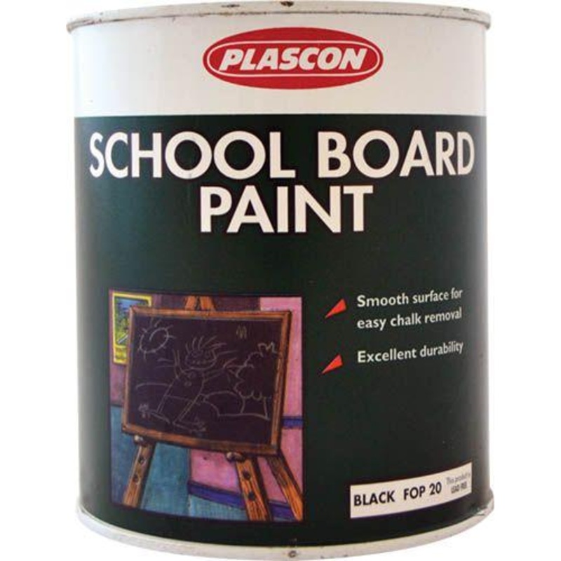 Plascon 4lts School Board - Black