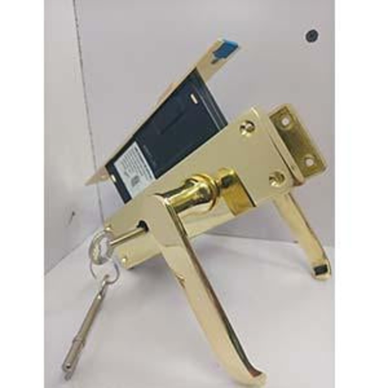 Union 2lever locksets with victoria design zinc brass 2L-Z100-11-95-PB