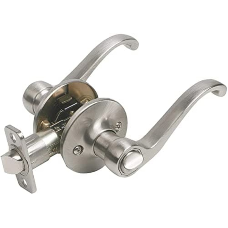 Union 2lever with scroll design SN finish handle 2L-100-05-06-95-SN