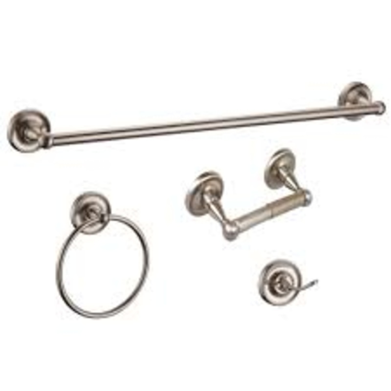 Union bathroom set with scroll brass handle 2L-L-515-66-94-PB