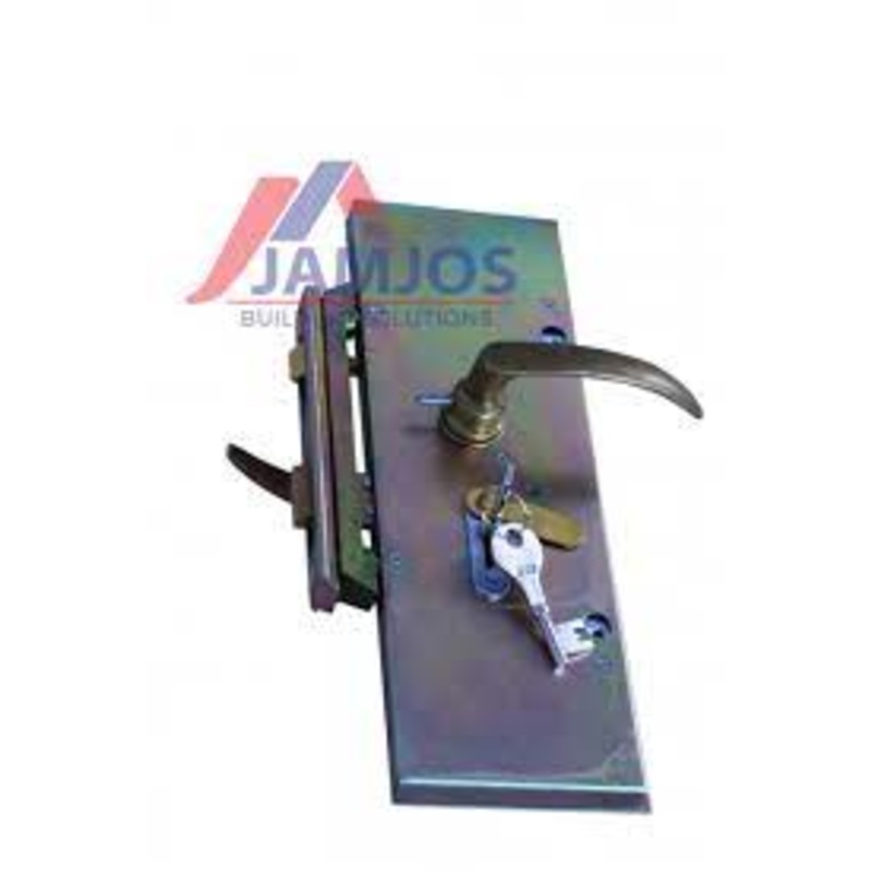 Union steel door lock without handle-left hand