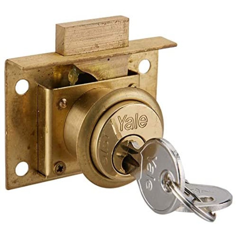 Yale cupboard lock - flat DL-555B