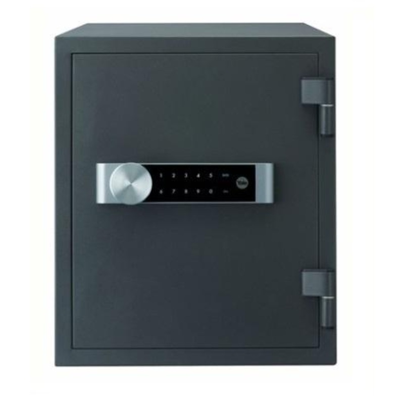 Yale floor safe external size 130x390x210mm internal size 80x325x170mm 7.5kg black SF-YFLS0000